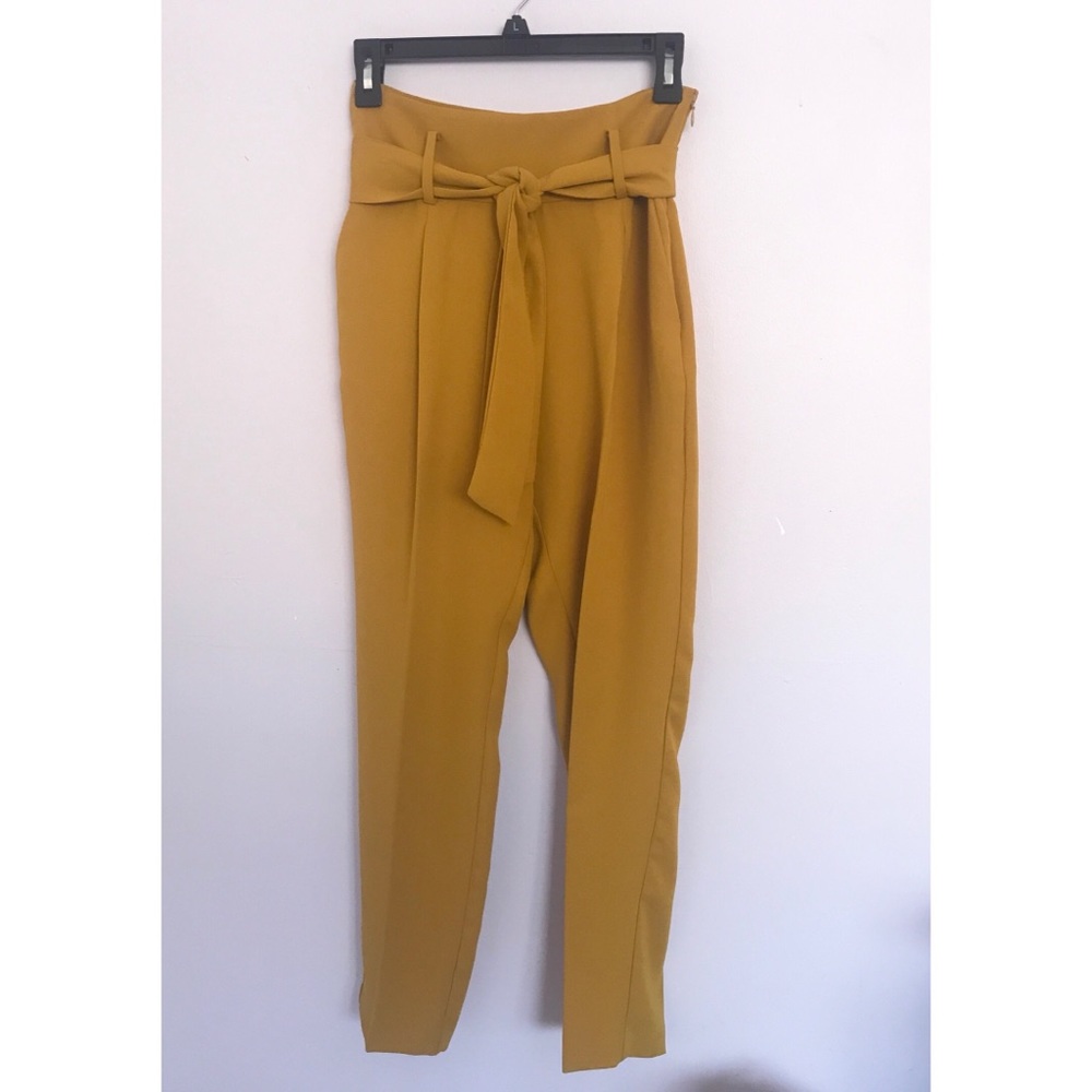 Zara high waisted trousers